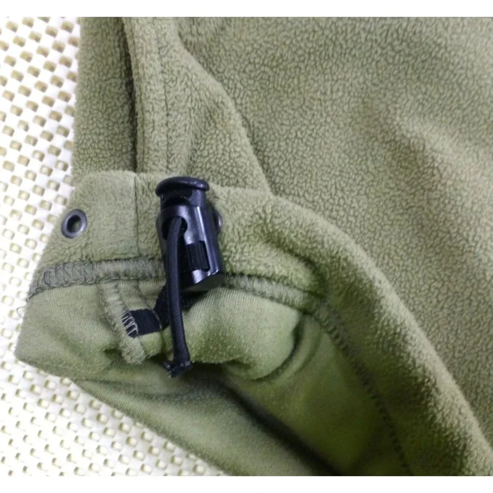 Callaway Golf Sport Fleece Pullover Long Sleeve Olive & Black XL 1/4 Zip Golfing